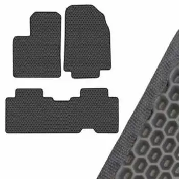 Коврик салона SKYWAY, MAZDA CX-9, 2008, левый руль 3шт, EVA Черный, S01705300