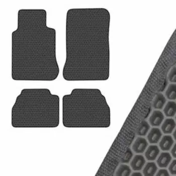 Коврик салона SKYWAY, Mercedes-Benz W 210, 1995-2003, левый руль 4шт, EVA Серый, S01706324