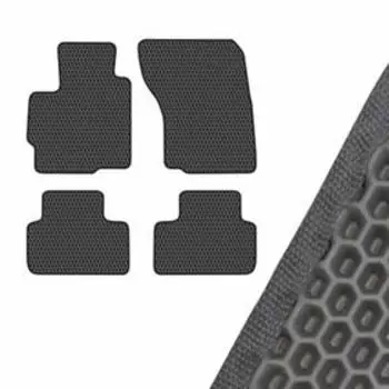 Коврик салона SKYWAY, MITSUBISHI ASX, 2010, левый руль 4шт, EVA Серый, S01706339