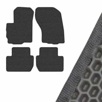 Коврик салона SKYWAY, MITSUBISHI OUTLANDER, 2012, левый руль 4шт, EVA Серый, S01705011