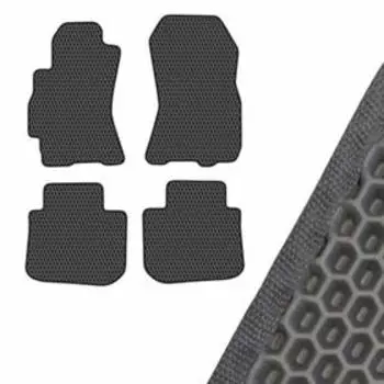 Коврик салона SKYWAY, SUBARU LEGACY, OUTBACK, 2015, левый руль 4шт, EVA Серый, S01706454