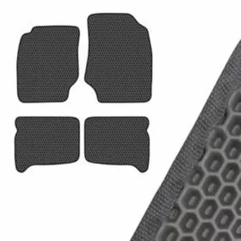 Коврик салона SKYWAY, TOYOTA RAV4, 5D, 1994-2000, левый руль 4шт, EVA Черный, S01705491