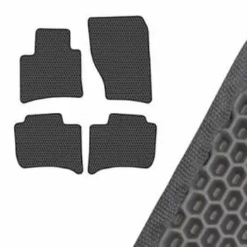 Коврик салона SKYWAY, WOLKSVAGEN TOUAREG, 2010, PORSCHE CAYENNE, левый руль 4шт, EVA Серый, S01706532