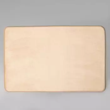 Коврик для дома с эффектом памяти SAVANNA Memory foam, 60×90 см, цвет бежевый