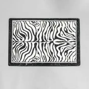 Коврик для ванной SAVANNA «Зебра», 60×90 см