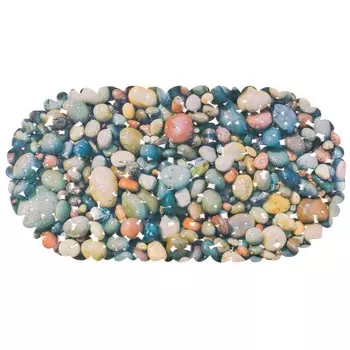 Коврик Sunstep «Камушки» в ванну, противоскользящий, овальный 67x36 см