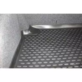 Коврик в багажник для Volkswagen Polo 2010-2020, седан, полиуретан