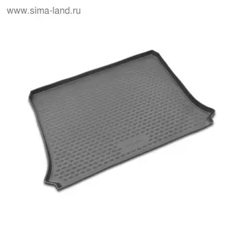 Коврик в багажник HONDA Element 2003-2016, кросс. (полиуретан, серый)