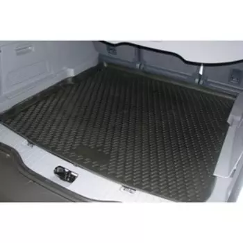 Коврик в багажник NISSAN Qashqai+2 2008-2014, кросс. (полиуретан)
