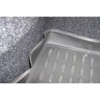 Коврик в багажник PEUGEOT 107 2005-2016, хб. (полиуретан)