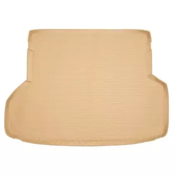 Коврик в багажник TOYOTA Highlander 2010-2013, внед. длин. (полиуретан, бежевый)