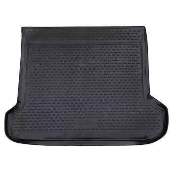 Коврик в багажник Toyota Land Cruiser Prado 12/2009-2013, внед., 5 мест. (полиуретан, серый)