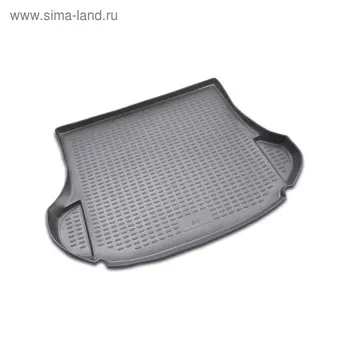 Коврик в багажник VOLVO S40 2004-2016, сед. (полиуретан, серый)