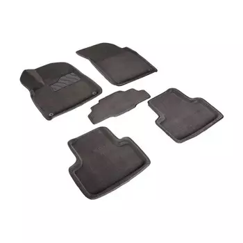 Коврики 3D для Audi Q7 II, rest., 2019-н.в, комплект