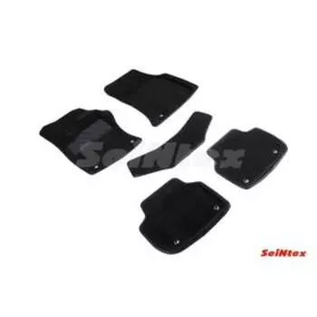 Коврики 3D для Jaguar XF II, 2015-н.в, черные , комплект