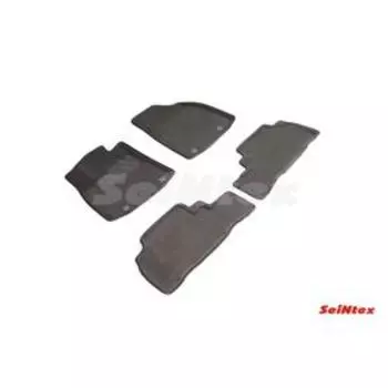 Коврики 3D для Lexus RX III, 2009-2015, серые , комплект