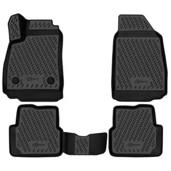 Коврики 3D в салон CHEVROLET Cobalt, 2013-, 4 шт., повышенная износостойкость