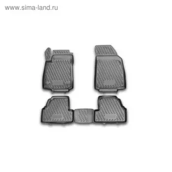 Коврики 3D в салон CHEVROLET Tracker, 2013-2016 4 шт. (полиуретан)