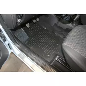 Коврики 3D в салон DATSUN on-do, 01/2014-2016, 4 шт. (полиуретан)