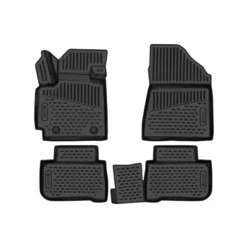 Коврики 3D в салон для Changan CS55Plus (I Рестайлинг) 2021- 4 шт.