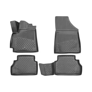 Коврики 3D в салон для Chevrolet Tracker 2022-, внедорожник, 5 дв., 4 шт.