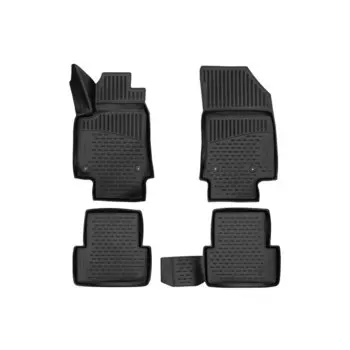 Коврики 3D в салон для Citroen C3 Aircross 2017- , 4 шт.