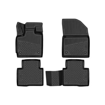 Коврики 3D в салон для Exeed TXL (Iр) 2021-, 4 шт.