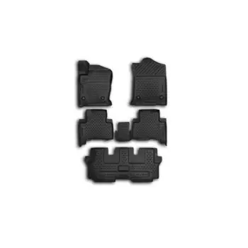 Коврики 3D в салон для Haval H9, 2015-, 5 шт.