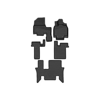 Коврики 3D в салон для Honda Stepwgn (V(RP1)-VI(RP6)) 2017-, П.Р, 8 мест, минивэн, гибрид, 5 шт.