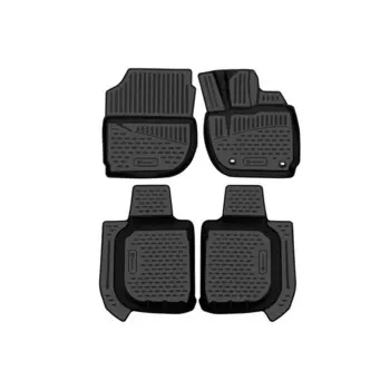 Коврики 3D в салон для Honda Vezel (I) 2013-2021, П.Р., 4 шт.