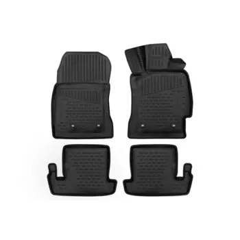 Коврики 3D в салон для Toyota GT86, 2012- П.Р. купе, 4 шт.