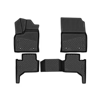 Коврики 3D в салон для Toyota Land Cruiser (300 Series) 2021-, внедорожник, 5 мест, 4 шт.