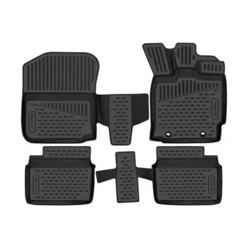 Коврики 3D в салон для Toyota Passo (III) 2016-, П.Р. хб, 4 шт.