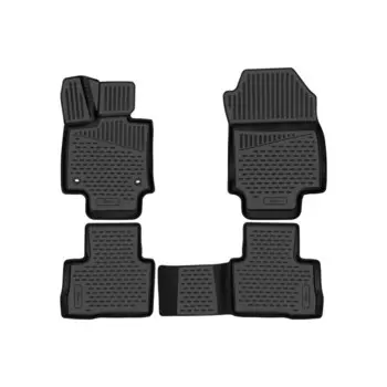 Коврики 3D в салон для Toyota RAV4 (XA50), 2019-, кроссовер, 4 шт.