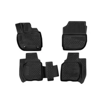 Коврики 3D в салон HONDA Fit, 2013-, П.Р. хб., 4 шт. (полиуретан)