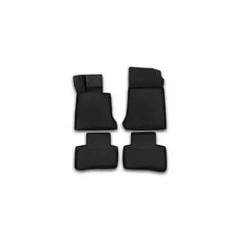 Коврики 3D в салон MERCEDES-BENZ GLK X204, 2014-2016, 4 шт. (полиуретан)