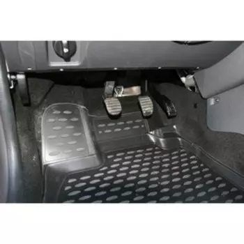 Коврики 3D в салон RENAULT Duster 2WD, 2011-2015, 4 шт. (полиуретан)