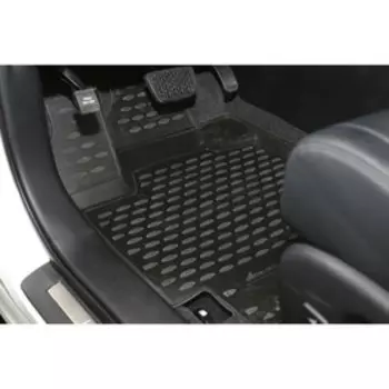 Коврики 3D в салон TOYOTA Highlander, 2010-2014 4 шт. (полиуретан)