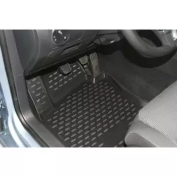 Коврики 3D в салон VW Golf VI 04/2009-2016, 4 шт. (полиуретан)