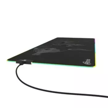 Коврики для мыши RITMIX MPD-180, игровой, 800х300х3 мм, подсветка RGB, чёрный