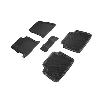 Коврики EVA 3D «Ромб» в салон для Honda Accord IX 2012-н.в.