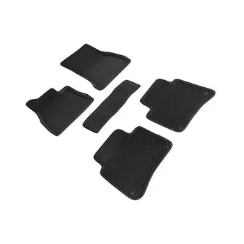 Коврики EVA 3D «Ромб» в салон для Mercedes-Benz S-Class W222 long 2013-2020