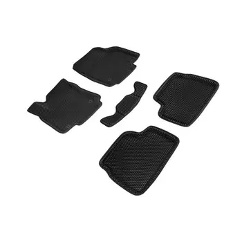 Коврики EVA 3D «Ромб» в салон для Opel Astra H 2004-2015