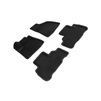 Коврики EVA 3D «Ромб» в салон для Toyota Highlander III 2013-2019