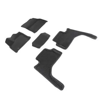 Коврики EVA 3D «Ромб» в салон для Toyota Land Cruiser 300 2021-н.в.