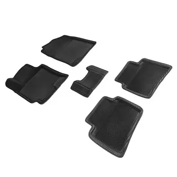 Коврики EVA 3D «Соты» в салон для Hyundai Solaris II 2016-н.в.