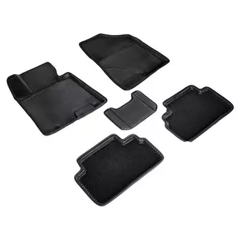 Коврики EVA 3D «Соты» в салон для Hyundai i30 new 2012-н.в.