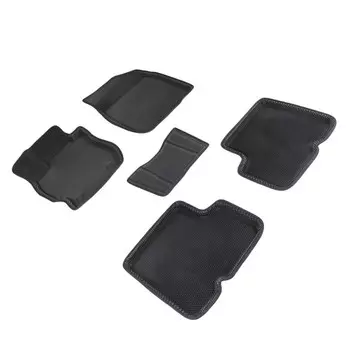 Коврики EVA 3D «Соты» в салон для Nissan Almera IV 2013-н.в.