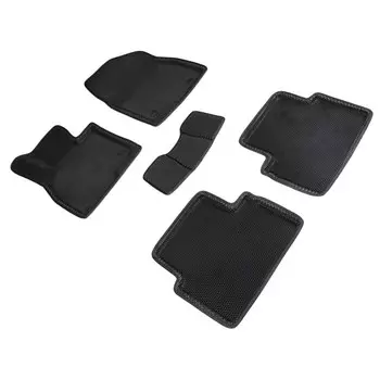 Коврики EVA 3D «Соты» в салон для Mazda 3 2013-2018