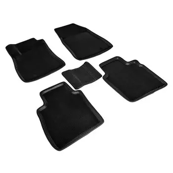 Коврики EVA 3D «Соты» в салон для Nissan Tiida (C13) 2015-н.в.